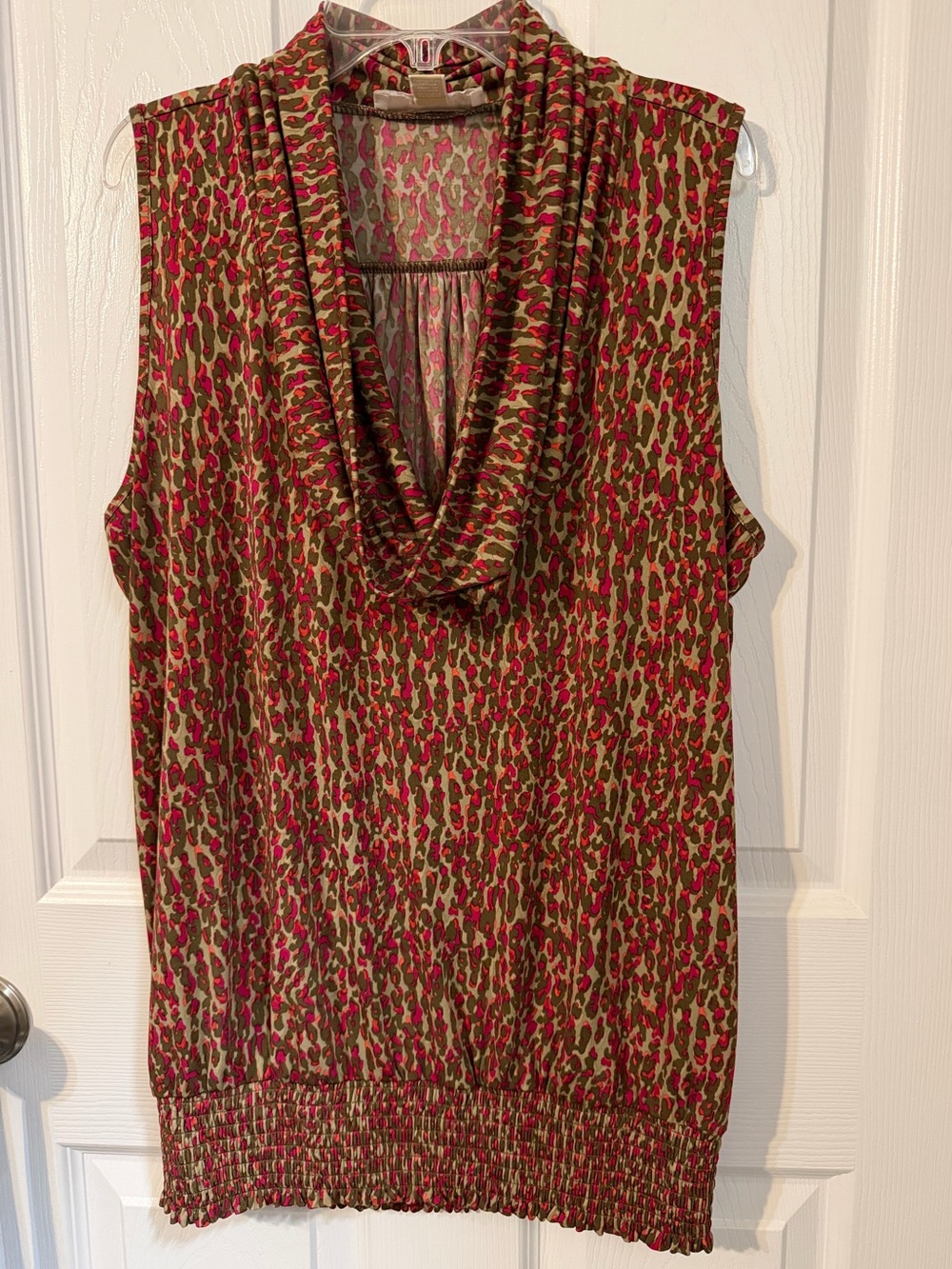 Michael Michael Kors Sleeveless Cowl-Neck sleeveless top